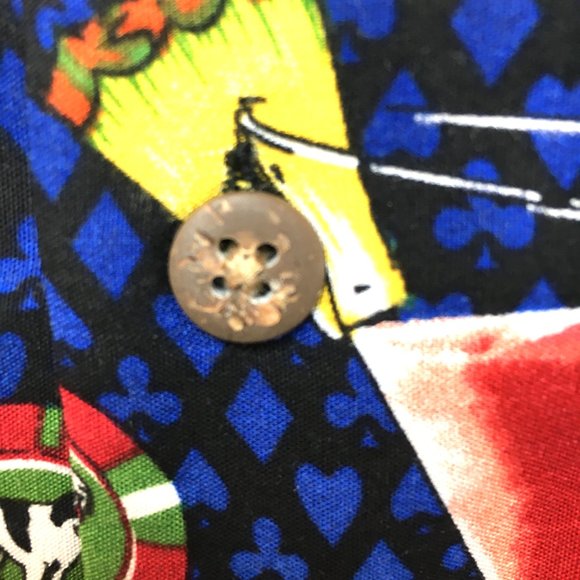 Big Dogs Hawaiian Rayon Camp Shirt EUC - Picture 8 of 12